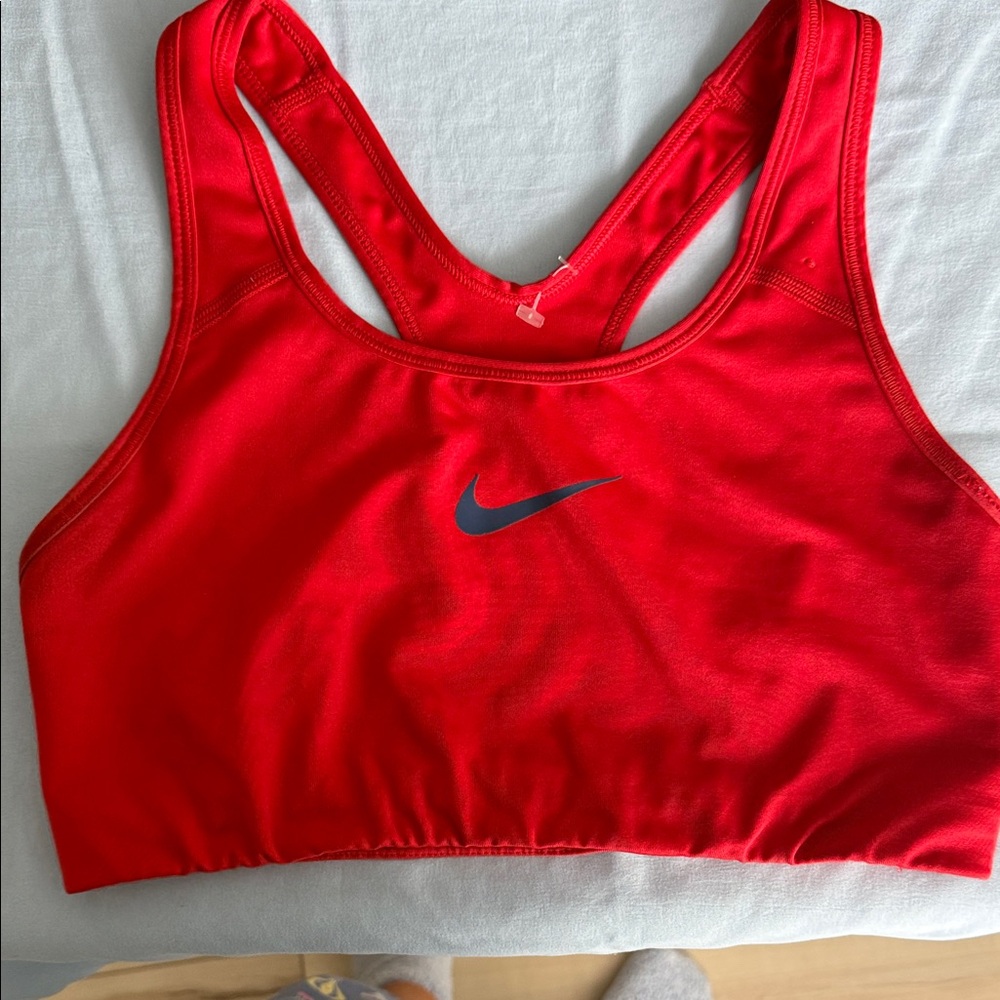 Nike Women's Vibrant Red Sports Bra